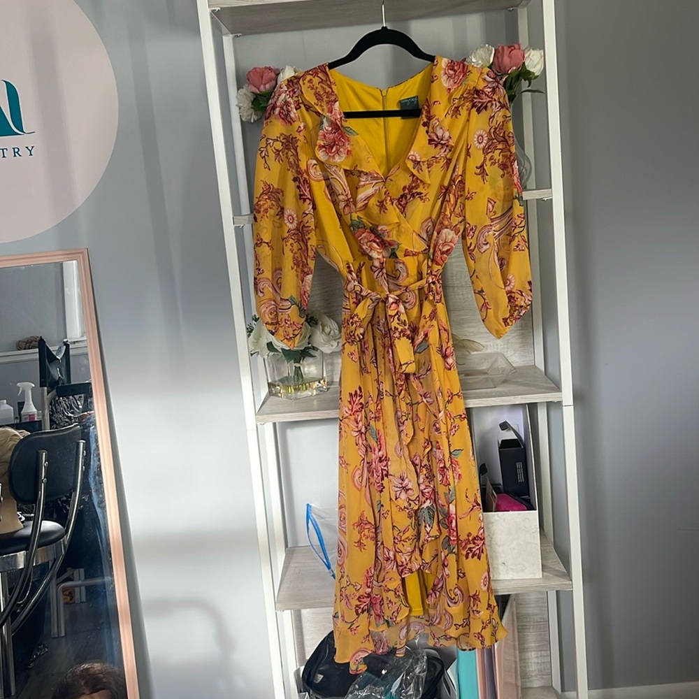 Floral spring dress